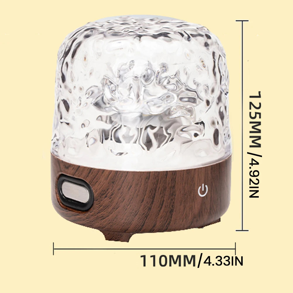 Ocean Wave Projector Light 16 Colors Atmosphere Lights with Remote & Touch Control Bluetooth Speaker Projector Night Lights