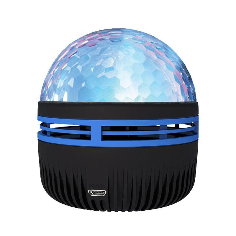 1pc Ocean Wave Projector, 7-Color Light Patterns with Remote Control, USB Powered for Bedroom, Home Theater & Room Decor
